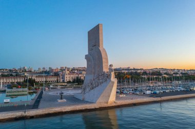 Padrao dos Descobrimentos 'un Gündoğumu - Belem, Lizbon, Portekiz' deki Keşifler Anıtı.