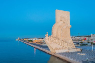 Padrao dos Descobrimentos 'un Gündoğumu - Belem, Lizbon, Portekiz' deki Keşifler Anıtı.