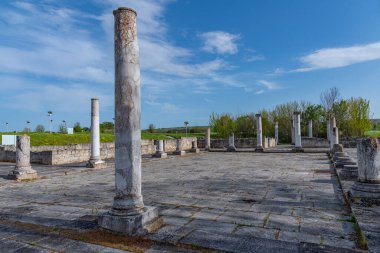 Bulgaristan 'ın Razgrad kenti yakınlarındaki antik Roma kenti Abritus' un kalıntıları