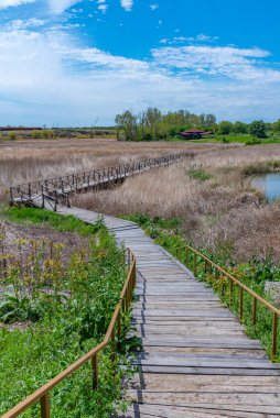 Bulgaristan 'daki Durankulak gölündeki Harabelerin Bilgi Merkezi