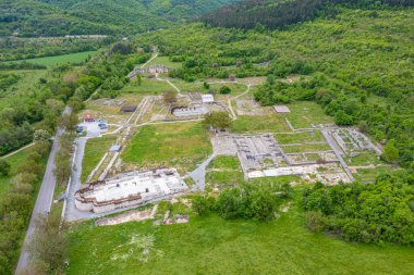 Eski bir Bulgar başkenti olan Veliki Preslav 'ın kalıntıları