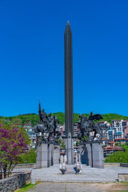 Bulgaristan 'ın Veliko Tarnovo kentindeki Asenevtsi heykeli