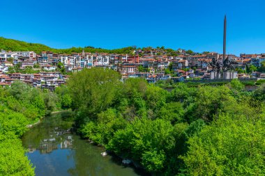 Bulgaristan 'ın Veliko Tarnovo kentindeki Asenevtsi heykeli