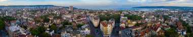 Bulgari, Varna 'daki Independence meydanının havadan görüntüsü