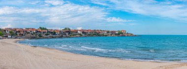 İspanya 'nın merkezi plajı Sozopo.