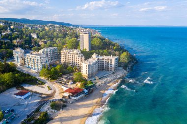 Bulgaristan 'ın Varna kenti yakınlarındaki Kabakum plajı
