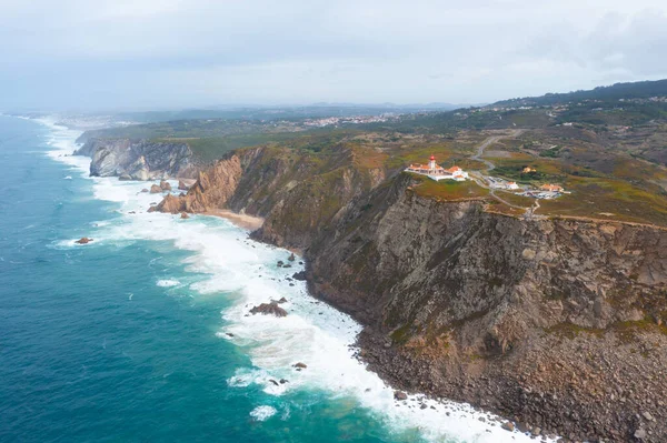 Portekiz Cabo da Roca deniz feneri.