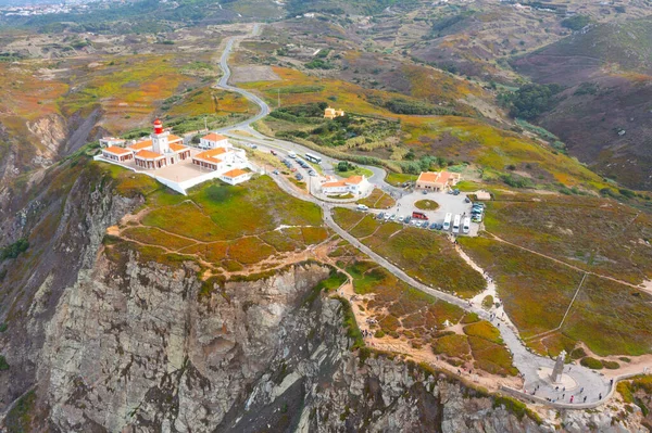 Portekiz Cabo da Roca deniz feneri.