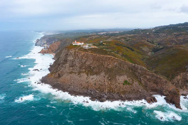 Farol Cabo Roca Portugal — Fotografia de Stock
