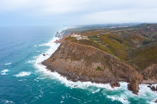 Portekiz Cabo da Roca deniz feneri.