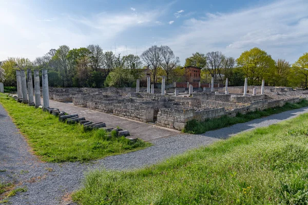 Ruinas Antigua Ciudad Romana Abritus Cerca Razgrad Bulgaria —  Fotos de Stock