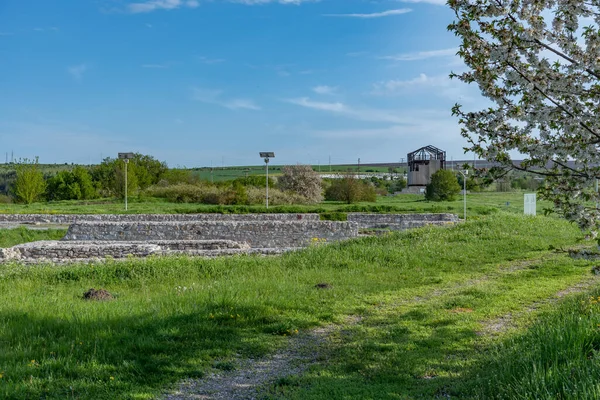 Ruïnes Van Oude Romeinse Stad Abritus Bij Razgrad Bulgarije — Stockfoto