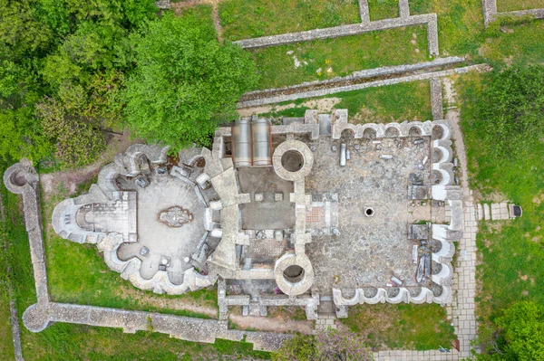 Ruinas Una Iglesia Redonda Veliki Preslav Bulgaria —  Fotos de Stock