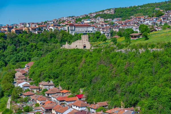 Bulgaristan Veliko Tarnovo Kentindeki Trapezitsa Kalesi — Stok fotoğraf