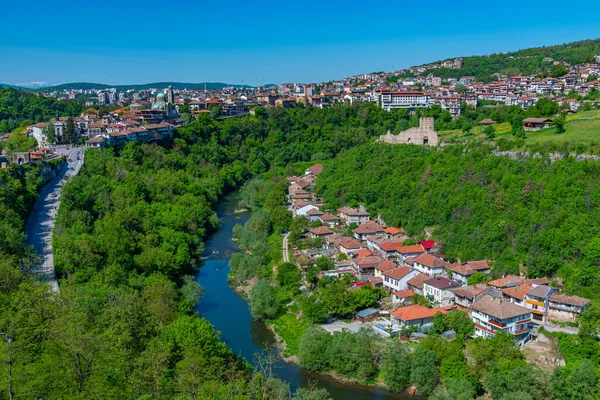 Pevnost Trapezitsa Veliko Tarnovo Bulharsko — Stock fotografie