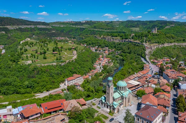Panorama Veliko Tarnovo Bulgaria — Stock Photo, Image