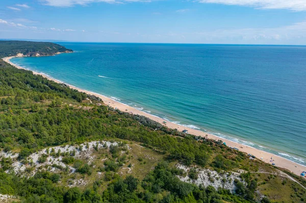 保加利亚Karadere海滩的空中景观 — 图库照片