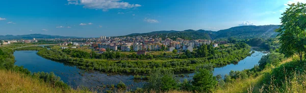 Вид Висоти Болгарського Міста Каржаль — стокове фото