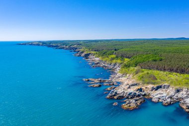Bulgaristan 'ın engebeli kıyı şeridi