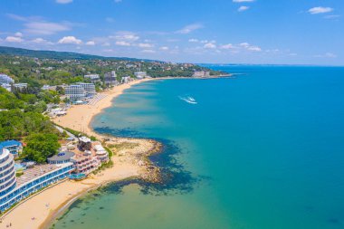 Bulgaristan 'ın Varna kenti yakınlarındaki Saint Konstantine ve Elena plajında