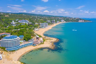 Bulgaristan 'ın Varna kenti yakınlarındaki Saint Konstantine ve Elena plajında