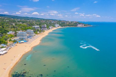 Bulgaristan 'ın Varna kenti yakınlarındaki Saint Konstantine ve Elena plajında