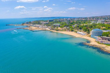 Bulgaristan 'ın Varna kenti yakınlarındaki Saint Konstantine ve Elena plajında