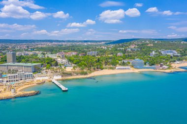 Bulgaristan 'ın Varna kenti yakınlarındaki Saint Konstantine ve Elena plajında