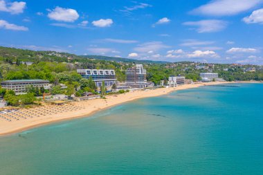 Bulgaristan 'ın Varna kenti yakınlarındaki Saint Konstantine ve Elena plajında