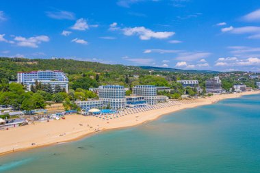 Bulgaristan 'ın Varna kenti yakınlarındaki Saint Konstantine ve Elena plajında