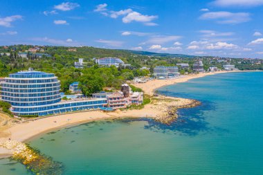 Bulgaristan 'ın Varna kenti yakınlarındaki Saint Konstantine ve Elena plajında