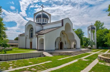 Saint Petka church at Rupite, Bulgaria clipart