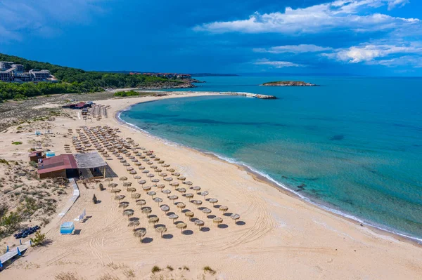 Playa Arkutino Cerca Sozopol Bulgaria — Foto de Stock