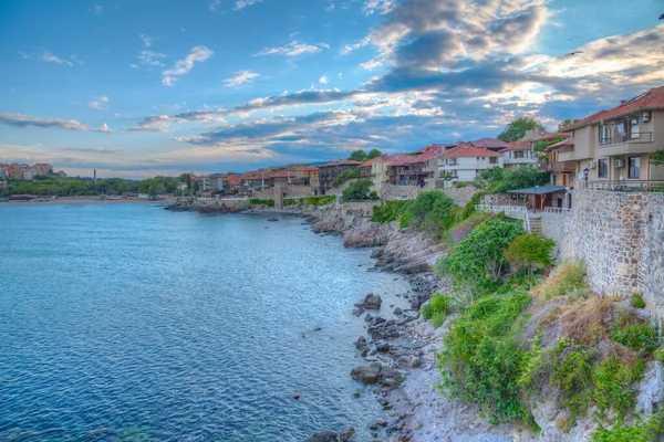 Vista Mar Ciudad Búlgara Sozopol — Foto de Stock