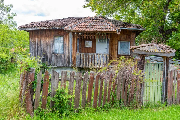 Casas Tradicionais Brashlyan Aldeia Bulgária — Fotografia de Stock