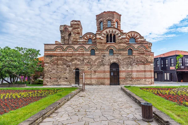Iglesia Cristo Pantokrator Nessebar Bulgaria — Foto de Stock