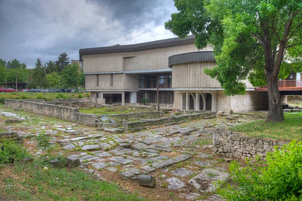 保加利亚德夫尼亚古代马赛克博物馆 — 图库照片