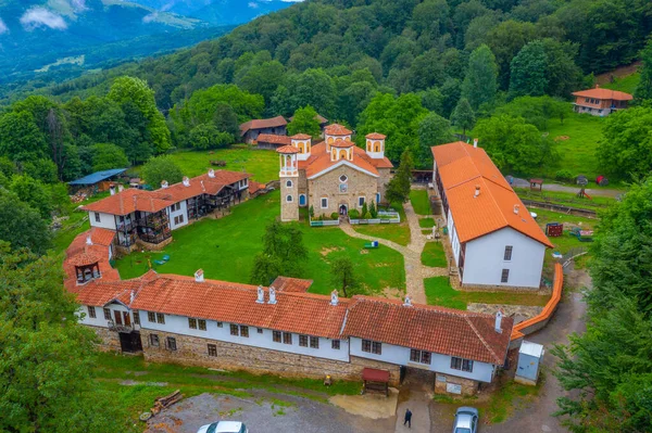 Holy Trinity Monastery Varovitets Etropole Bulgaria — стоковое фото