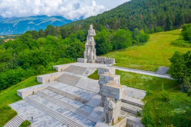 Bulgaristan 'ın Kalofer kentindeki Ulusal Anma Kompleksi Hristo Botev