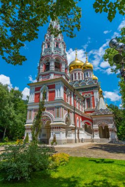 Shipka anıtsal kilise Bulgaristan