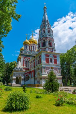 Shipka anıtsal kilise Bulgaristan