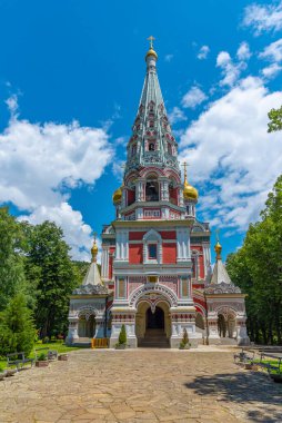 Shipka anıtsal kilise Bulgaristan