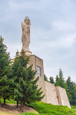 Bulgaristan 'ın Haskovo kentindeki Kutsal Meryem Ana Anıtı