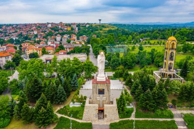 Bulgaristan 'ın Haskovo kentindeki Kutsal Meryem Ana Anıtı