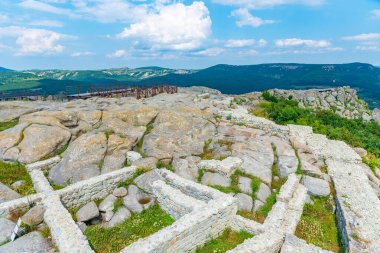 Bulgaristan 'da yer alan antik Trakya kenti Perperikon