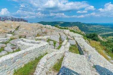 Bulgaristan 'da yer alan antik Trakya kenti Perperikon