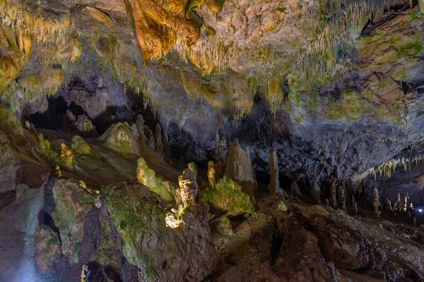 Interior Snezhanka Cave Bulgaria — Stock Photo, Image