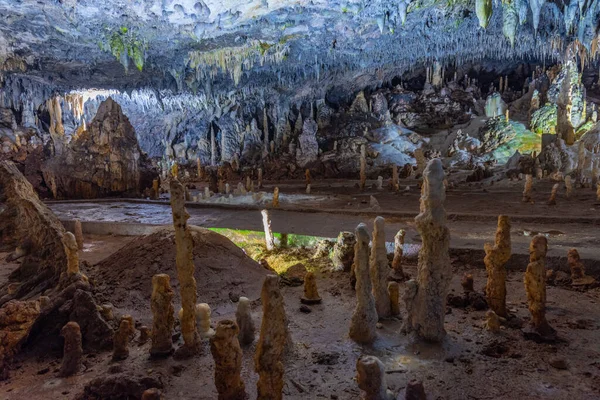 Interior Cueva Snezhanka Bulgaria —  Fotos de Stock
