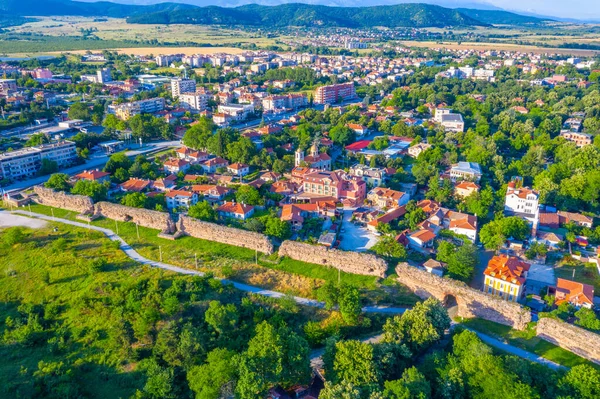 Aerial View Bulgarian Town Hisarya — Stock Photo, Image