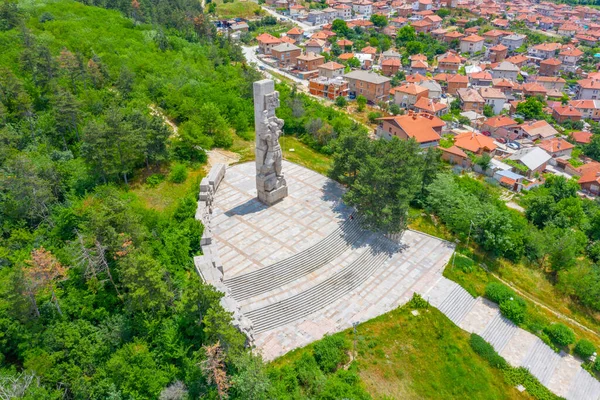 Національний Меморіальний Комплекс Апрільці Панаг Юріште Болгарія — стокове фото